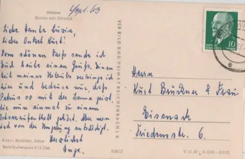 Ostsee - Boote am Strand