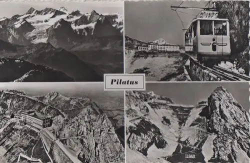 Schweiz - Schweiz - Pilatus - mit 4 Bildern - ca. 1955