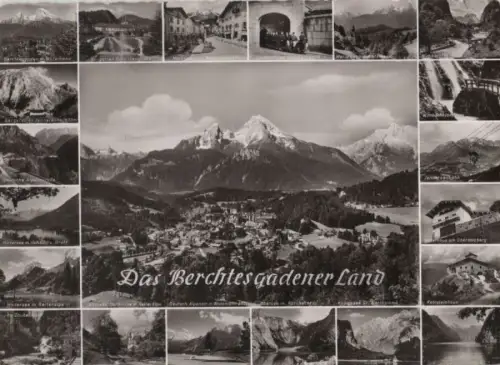 Berchtesgadener Land - mit 21 Bildern - ca. 1965