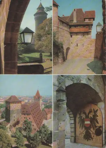 Nürnberg - Sammelbildchen-Karte - ca. 1975