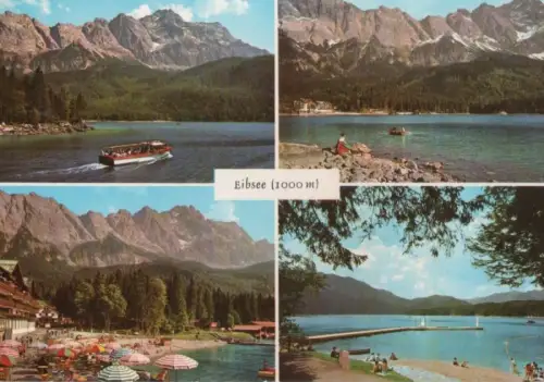 Eibsee - mit 4 Bildern - 1969