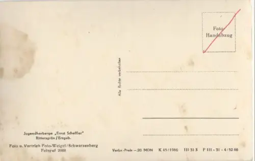 Rittersgrün - Jugendherberge