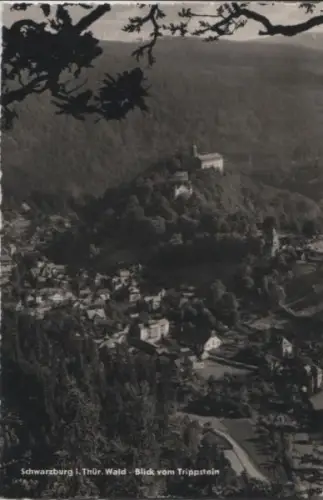Schwarzburg - vom Trippstein - 1960