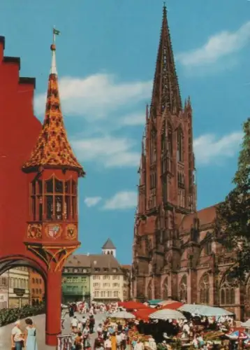 Freiburg - Münsterplatz - 1992