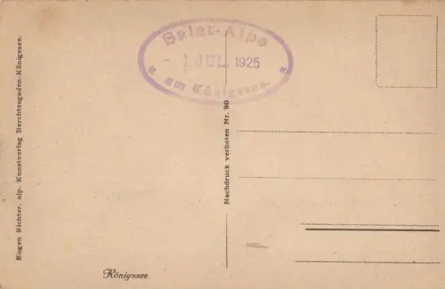 Königssee - Salet-Alpe