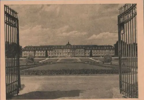 Ludwigsburg - Südseite Schloss - ca. 1950