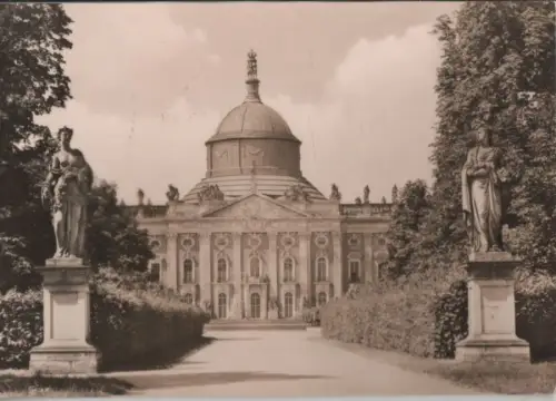 Potsdam - Sanssouci, Neues Palais - 1973