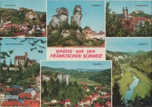 Fränkische Schweiz - u.a. Gössweinstein - ca. 1980