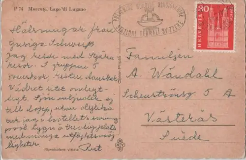 Schweiz - Morcote - Schweiz - Lago di Lugano