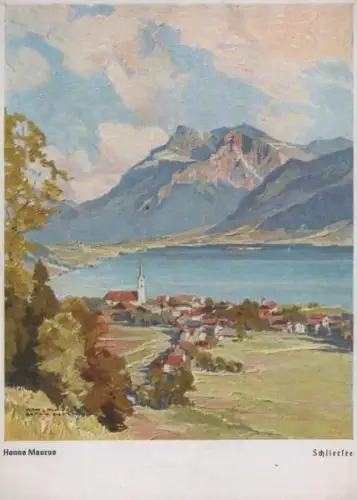 Schliersee - Hanns Maurus - ca. 1960