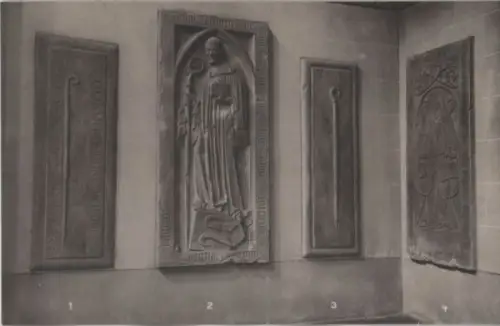 Alpirsbach - Klosterkirche, Grabsteine - ca. 1950