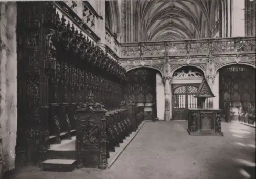 Frankreich - Frankreich - Bourg-en-Bresse - Eglise de Brou - Les Stallea - ca. 1965
