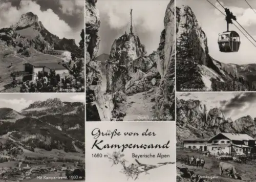 Kampenwand - u.a. Kampenwandbahn - 1978