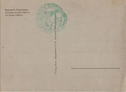 Zugspitzbahn - Schneefernerhaus