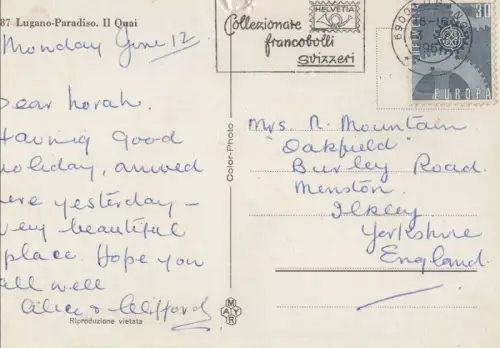 Schweiz - Lugano - Schweiz - Paradiso