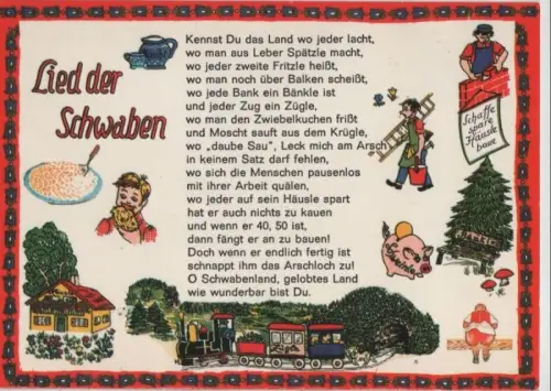 Schwaben - Lied - ca. 1980