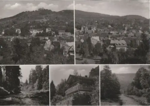 Bad Blankenburg - 5 Teilbilder - 1984