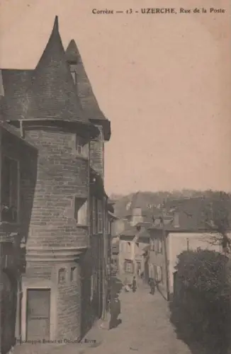 Frankreich - Frankreich - Uzerche - Rue de la Poste - ca. 1935