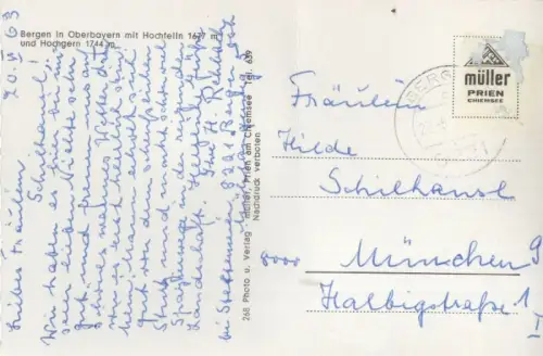 Bergen - mit Hochfelln