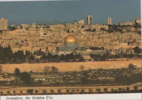 Israel - Israel - Jerusalem - The Golden City - ca. 1980