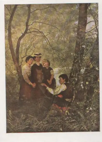 Hans Thoma - Gesang im Grünen - 1972