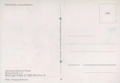Loisach - winterlich