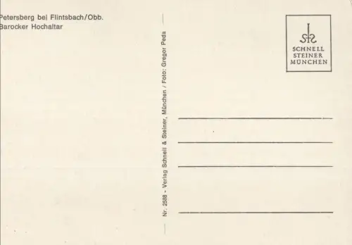 Flintsbach - Petersberg, Hochaltar