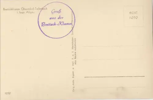 Breitachklamm - Steg