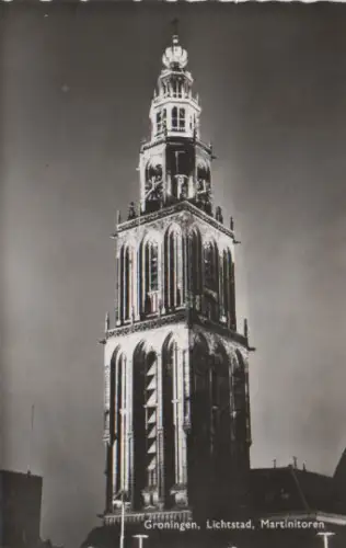 Niederlande - Niederlande - Groningen - Lichtstad Martinitoren - 1959