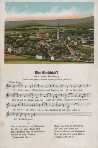 Liedkarte Mei Eimschtock