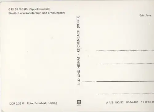 Altenberg-Geising - 4 Bilder