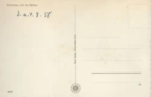 Schweiz - Urnersee - Schweiz - Rütliwiese