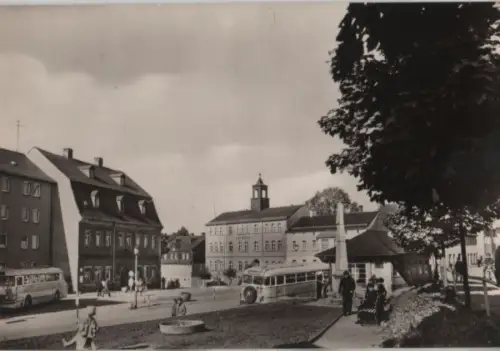 Zwönitz - Blick zum Rathaus