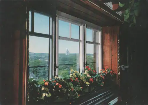 Lich - Blick aus Hardtberggarten - ca. 1980