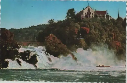 Schweiz - Rheinfall - Schweiz - mit Schloss Laufen