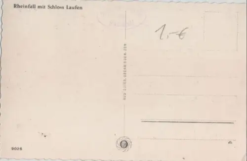 Schweiz - Rheinfall - Schweiz - mit Schloss Laufen