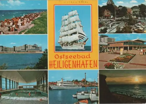 Heiligenhafen - 8 Teilbilder - 1985