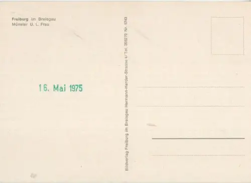 Freiburg - Münster