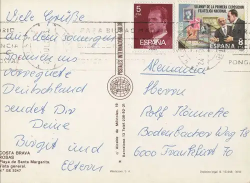 Spanien - Rosas - Spanien - Strand