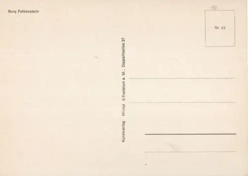 Burg Falkenstein - Ansicht