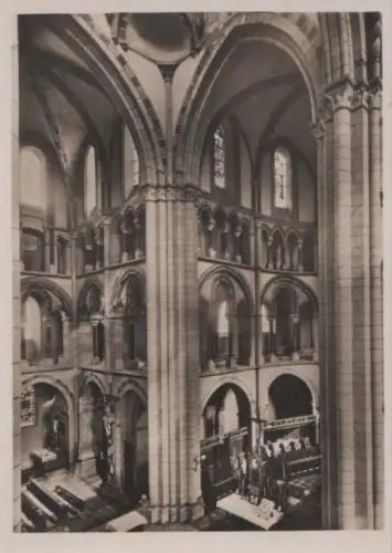Limburg - Dom - Chor und Querschiff - ca. 1955