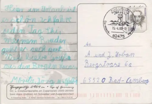 Zugspitze - 3 Bilder