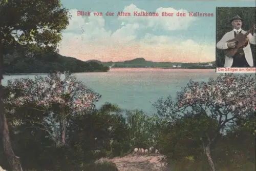 Eutin - Blick von Alter Kalkhütte über Kellersee