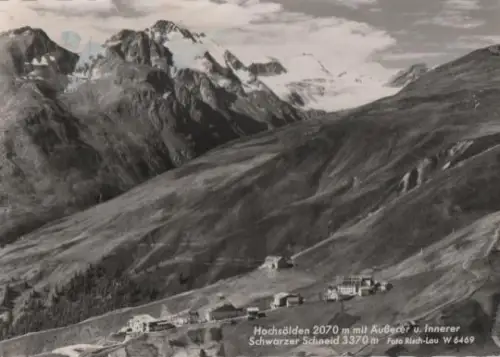 Österreich - Österreich - Hochsölden mit Schwarzer Schneid - ca. 1965