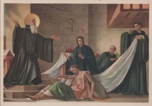 Italien - Cassino, Abtei Montecassino - Italien - S. Benedetto