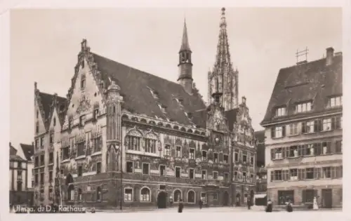 Ulm Donau - Rathaus - 1954