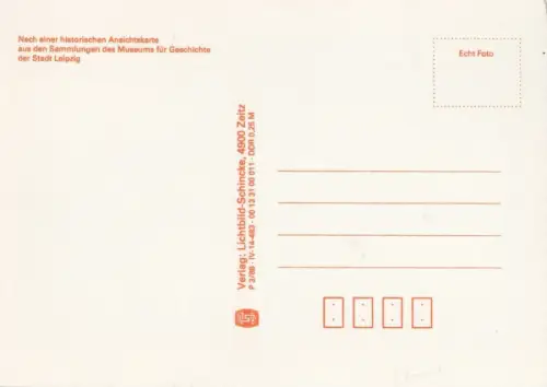 Leipzig - [REPRINT] Pleißenburg