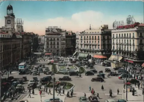 Spanien - Spanien - Madrid - La Puerta del Sol - 1958