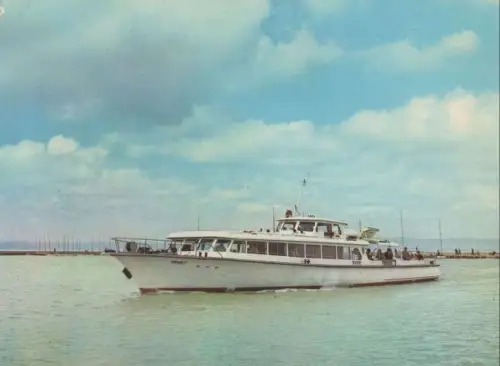 Ungarn - Balaton, Plattensee - Ungarn - Schiff