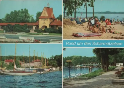 Scharmützelsee - u.a. Bahnhof in Bad Saarow-Pieskow - 1979